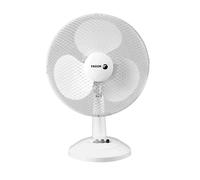 Fagor Aero Desk White Ventilateur de table orientable, 35 W, 3 vitesses, moteur en aluminium, grille de sécurité, compact et puissant, pour bureau, chambre ou bureau