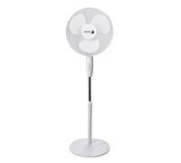 Fagor Aero Mini ventilateur sur pied, 40 W, 3 vitesses réglables, moteur en aluminium durable, 3 pales puissantes, grille de sécurité, ventilateur vertical pour la maison ou le bureau