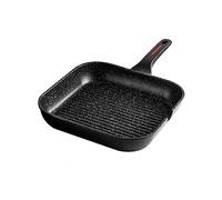Fagor Alutherm Grill Grill à Induction 28 cm, Aluminium coulé, épaisseur 5,3 mm, antiadhésif écologique XYLAN Plus sans PFOA, Convient à Toutes Les Cuisines, vitrocéramique, gaz, Lave-Vaisselle