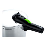 FAGOR Rapid Xpress 6 Autocuiseur à induction 6 litres, Super Rapide, Acier inoxydable 18/10, 2 niveaux de pression Argent