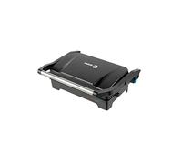 Fagor EasyGrill 1200W - Grill multifonction avec surface XL (26 x 16,5 cm), ouverture 180°, revêtement anti-adhésif, poignée au toucher froid, idéal pour viandes, légumes et sandwichs