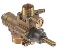 Fagor Robinet à gaz PEL23 pour chaudière de cuisson MG9-15BM, MG9-10BM, MPG9-10BM, MG9-10BMS - Raccord thermocouple M9 x 1 - Diamètre 10 x 8 x 25/17 mm - 1,4 mm