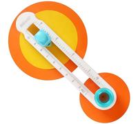 FAINCA Cutter Rotatif Circulaire Coupe Papier Rotatif à 360° Cercle 2-20cm | Cutter Massicot Scrapbooking DIY Coupeur de Papier Circulaire Réglable Papier Coupe pour Cartes de Vœux Albums Papier Photo