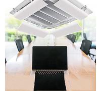 FAiruo Déflecteur de ventilation de déflecteur de sortie de climatisation pour faciliter la circulation chaude et froide, angle réglable pour une installation facile (taille : 60 cm, 4 pièces)