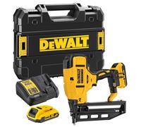 Cloueur droit sans fil DeWalt XR 18 V avec deuxième fixation (2 x 2 Ah) (calibre 16) DCN662D2
