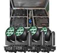 Faisceau LED œil d'abeille 7x40W 4 en 1 RGBW + Zoom de lavage testa mobile DMX par boîte de nuit Dj Disco fête Bar éclairage de scène 4 LIGHT