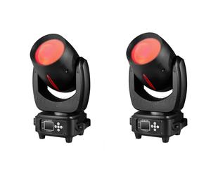 Faisceau lumineux à tête mobile LED 180W, Spot et Zoom, prismes rotatifs 24 14 gobos, roue de 11 couleurs et effet arc-en-ciel, 6 décharges, lentille de scène DJ