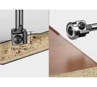 Faise à affleurer à plaquettes réversibles S8 HW D19 12X12 - FESTOOL - 499806