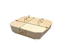FaisTonGateau - Barquette de cuisson en bois - 100 Pani-moule Lady.