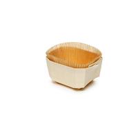 FaisTonGateau - Lot de 10 pani-moule panibois Comte de cuisson en bois - Moule de cuisson bois avec sa caissette plissée papier