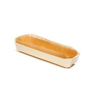 FaisTonGateau - Lot de 10 pani-moule panibois Vicomte de cuisson en bois - Moule de cuisson bois avec sa caissette plissée papier