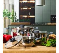 Fait Tout - COOK CONCEPT - Empilables - Inox - Argent