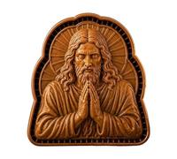Faith & Nativity Mini moule à gâteau de Noël 3D religieux de poche | Ensemble de pâtisserie inspiré de la foi, 8 x 8 x 1 cm, pour savon, bougie, artisanat, qualité alimentaire, gâteau, chocolat