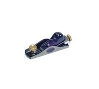 Faithfull Rabot à main 6012 - angle faible, fonte usinée, coffret en bois, pour bois et stratifiés