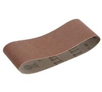 Faithfull - Bande Abrasive en Tissu 457 x 75mm 80G (Pack de 3)