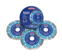 Faithfull dbset3 C Contrat Lame diamant Set (3 pièces)