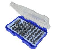 Faithfull FAISBSET61 Screwdriver Bit Set CV - 61 Piece