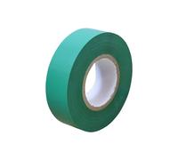 Faithfull FAITAPEPVCG Ruban adhésif électrique en PVC 19 mm x 20 m Vert