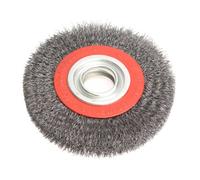 Faithfull FAIWBWW150 Wire Wheel 150mm x 23 x 32mm - 0.3mm Wire
