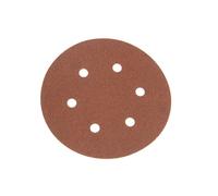 Faithfull Hook & Loop Sablage Disque DID2 Troué 150mm X 40G (Pack 25)