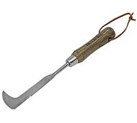 Faithfull outils Faipreshpk Prestige à main en acier inoxydable Patio couteau avec manche en bois de frêne, Bleu, 7 x 30.5 x 3.5 cm