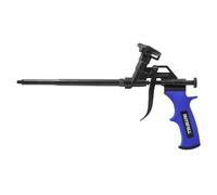 Faithfull Pistolet à mousse antiadhésif, très résistant, corps anti-adhésif entièrement revêtu, corps et aiguille en acier inoxydable, applicateur de pulvérisation de mastic