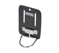 Faithfull Porte-Marteau en Cuir Noir pour Ceinture à Outils