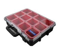 Faithfull Profond Professionnel Organiseur Rangement Boite Couvercle Transparent