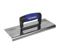 Faithfull PTEDG10SS Truelle à bordure en acier inoxydable