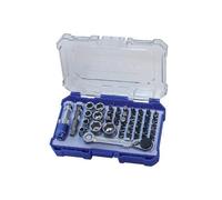 Faithfull Screwdriver Bout Et Douille Set 42 Pièce en Un Carry Étui FAISBSET42