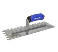 Faithfull Truelle crantée Prestige inox 10mm 330x115mm FAIPTNT13SS
