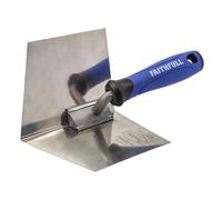Faithfull Truelle D’Angle Intérieur Prestige 5 x 4in Acier Inox FAIPTICTSS