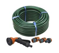 Faithfull Tuyau Renforcé PVC 30m + Raccords + Pistolet Pulvérisateur FAIHOSE30AV