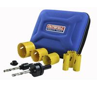 Faithfull Universel Scie Cloche Varipitch Plombier Kit, 9 Pièce 19-57mm FAIHSKP