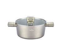 Faitout 20x9cm avec couvercle tous feux dont induction Speiez Castle Collection Champagne Swiss Haus SH-SCC20CH