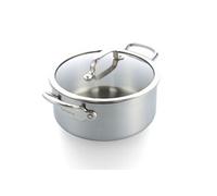 Faitout 24 cm inox 5ply -Première 5ply - - Argent / Métallique - Aluminium
