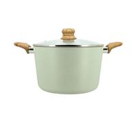 Faitout 24cm colorama celadon - en aluminium - revÊtement antiadhÉsif en cÉramique