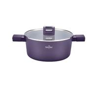 Faitout 24x11cm avec couvercle tous feux dont induction Speiez Castle Collection Taupe Violet Swiss Haus SH-SCC24T