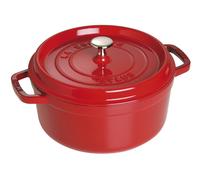 Faitout 26 cm, cerise, fonte, Staub