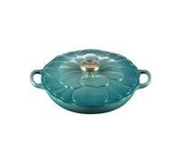 Faitout 26 cm Le Creuset Signature Fonte 21964260994450 Bleu Riviera