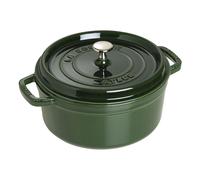 Faitout 26 cm, rond, basilic, fonte, Staub