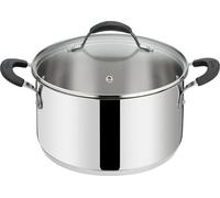 Faitout 26cm avec couvercle inox - Lagostina - 012896031626 - tempra