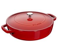 Faitout 28 cm, cerise, fonte, Staub