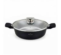Faitout 28cm avec couvercle 3,7L Tous feux dont induction Noir Swiss Haus SH-BLC28B