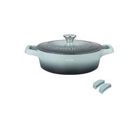 Faitout 28cm avec couvercle 3 9L Tous feux dont induction Vert Swiss Haus SH-ZLC28G