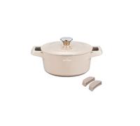 Faitout 28cm avec couvercle 6,3L Tous feux dont induction Beige Swiss Haus SH-ZC28BE