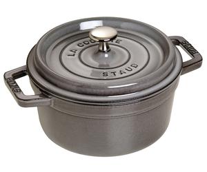 Faitout 30 cm, gris graphite, Staub