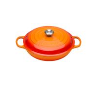 Faitout 30 cm Le Creuset Signature Fonte 21180300902430 Volcanique