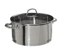 Faitout Acier inoxydable ""Résilience"" cuisson saine - 24