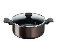 Faitout aluminium 24cm avec couvercle - B5544602 - Easy Cook & Clean - TEFAL